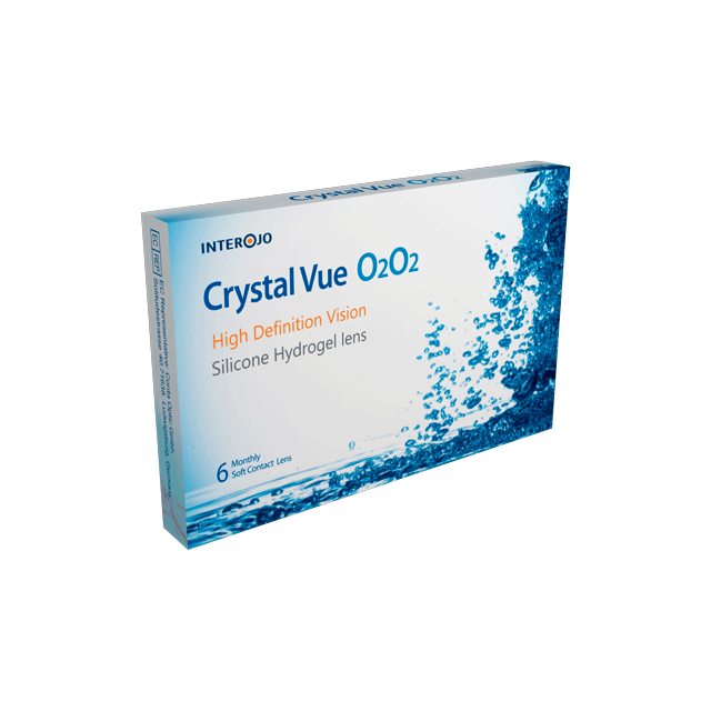 Силикон-гидрогелевые линзы Crystal Vue O2O2